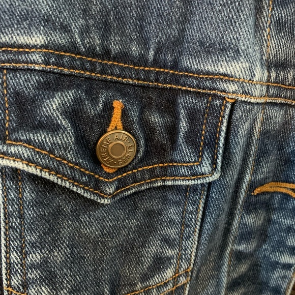 Women’s XS cut off denim vest vintage with pockets - Picture 2 of 9